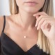 İnci Detaylı Rose Kaplama Gümüş Kolye İnci Detaylı Rose Kaplama Gümüş Kolye
